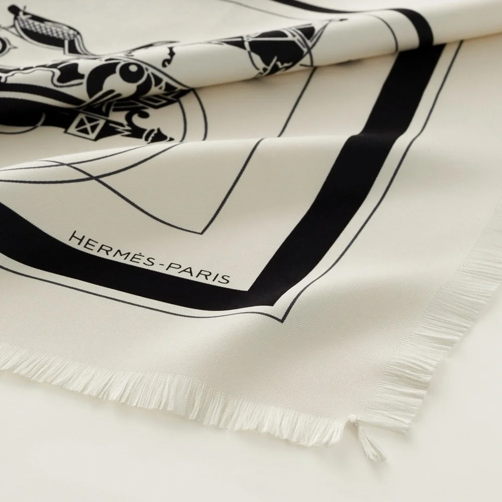 Hermes Ex-Libris Scarf 80
